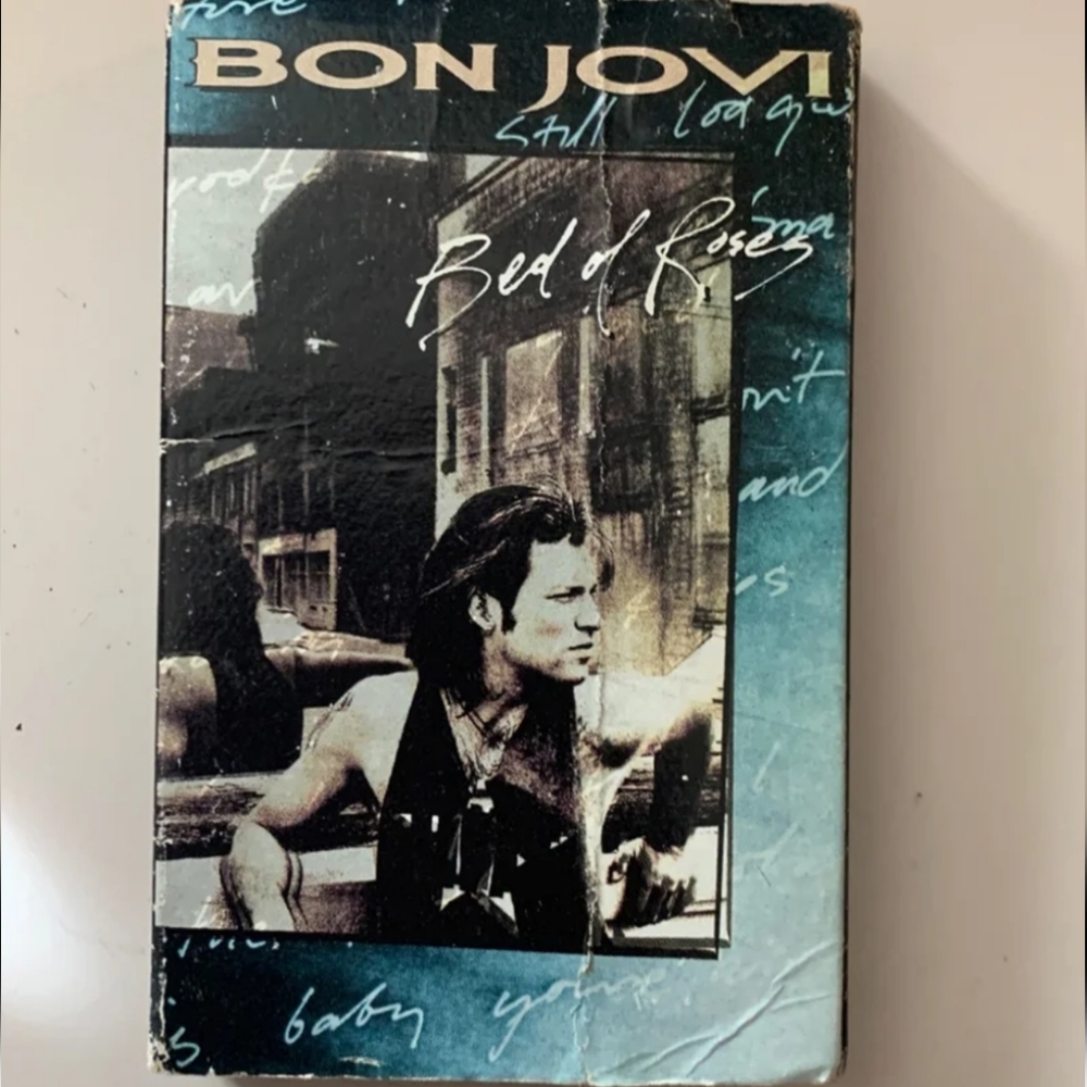 Bon Jovi Bed of Roses 1992 Cassette Tape